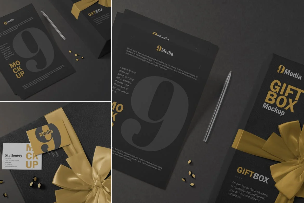 Letterhead & Business Card Mockups
