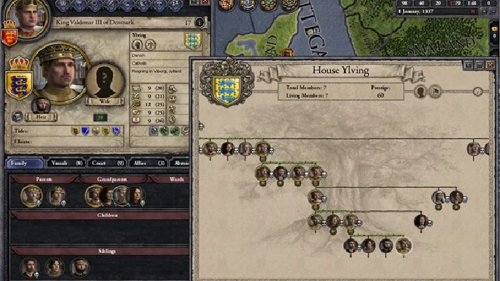 Crusader Kings II: Dynasty Shield Pack Steam key @ RU