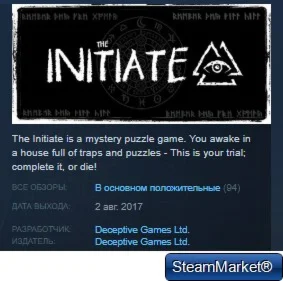 The Initiate  STEAM KEY REGION FREE GLOBAL