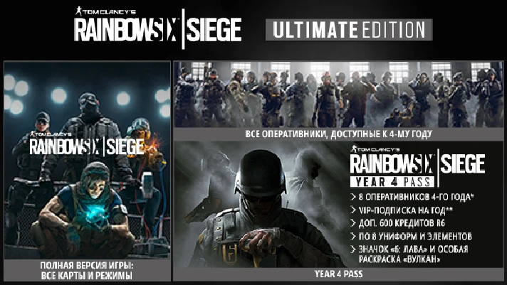 Tom Clancy´s Rainbow Six Siege Ultimate Edition | Steam