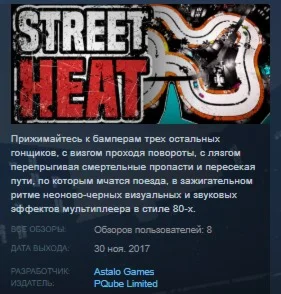 Street Heat  STEAM KEY REGION FREE GLOBAL
