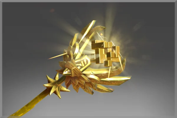 Genuine Golden Staff of Perplex DOTA 2