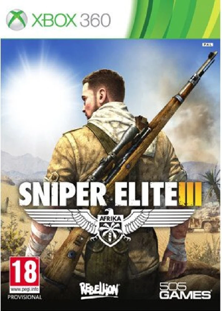 Xbox 360 | Sniper Elite 3 (III) | TRANSFER