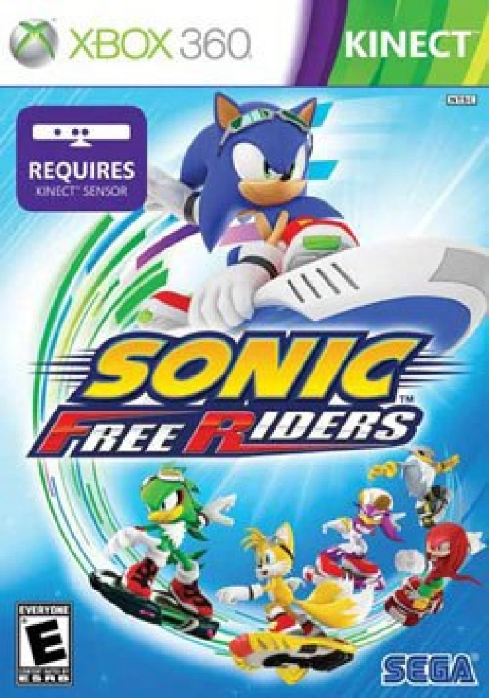 Xbox 360 | Sonic Free Riders + Fruit Ninja | TRANSFER