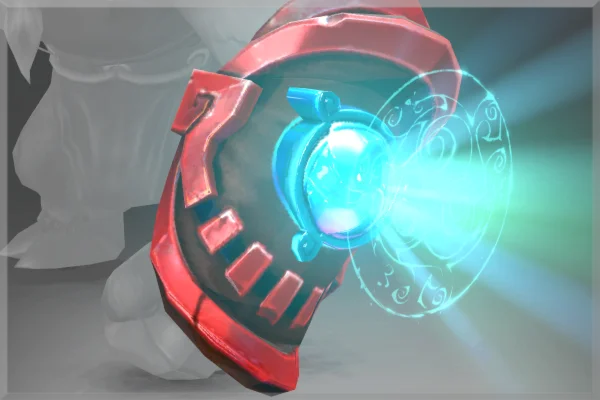 Autographed Bracers of the Cavern Luminar DOTA 2