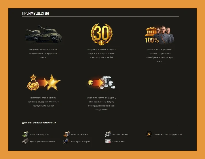 Game currency World of Tanks - 2500 GOLD