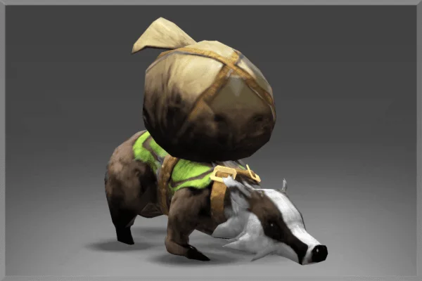 Unusual Fearless Badger DOTA 2