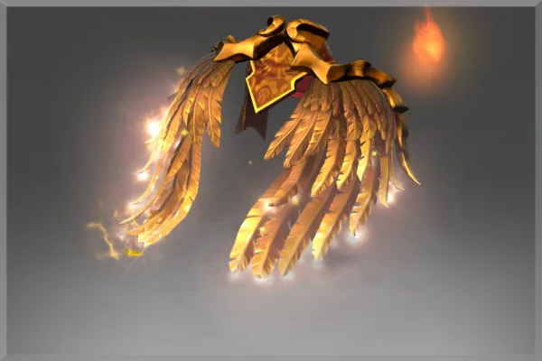 Autographed Golden Wyrmwrought Flare DOTA 2