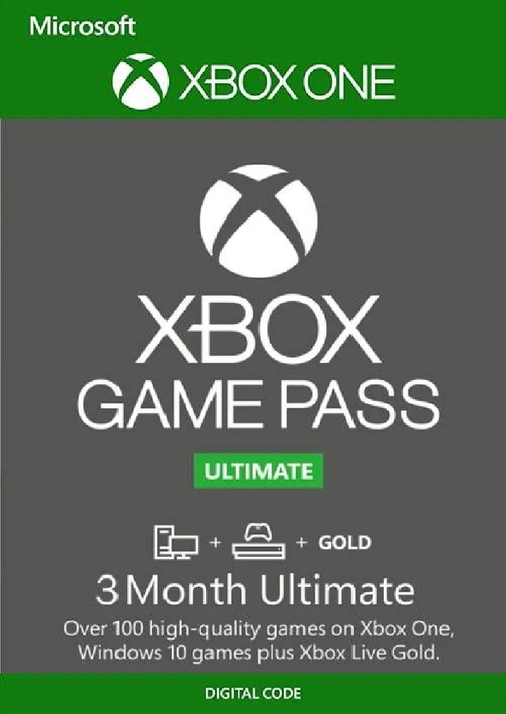 🔥 XBOX GAME PASS ULTIMATE 3 MONTH (RENEWAL)