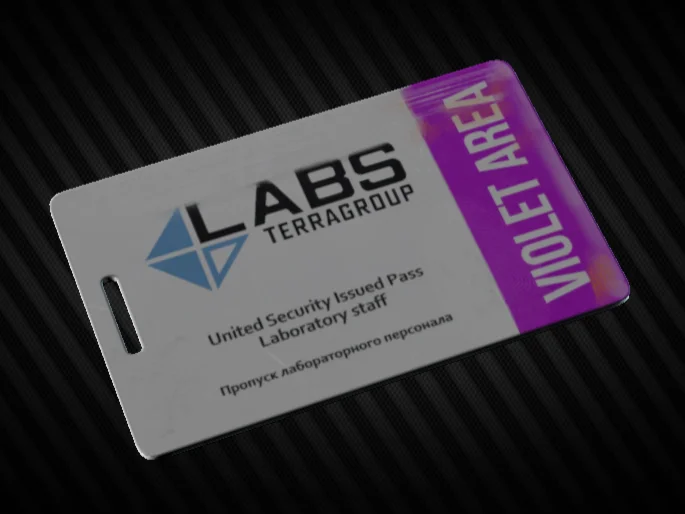 Lab. Violet keycard Escape from Tarkov