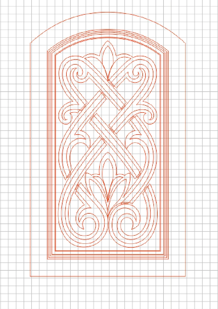 Cover_8 (vector for CNC machine)