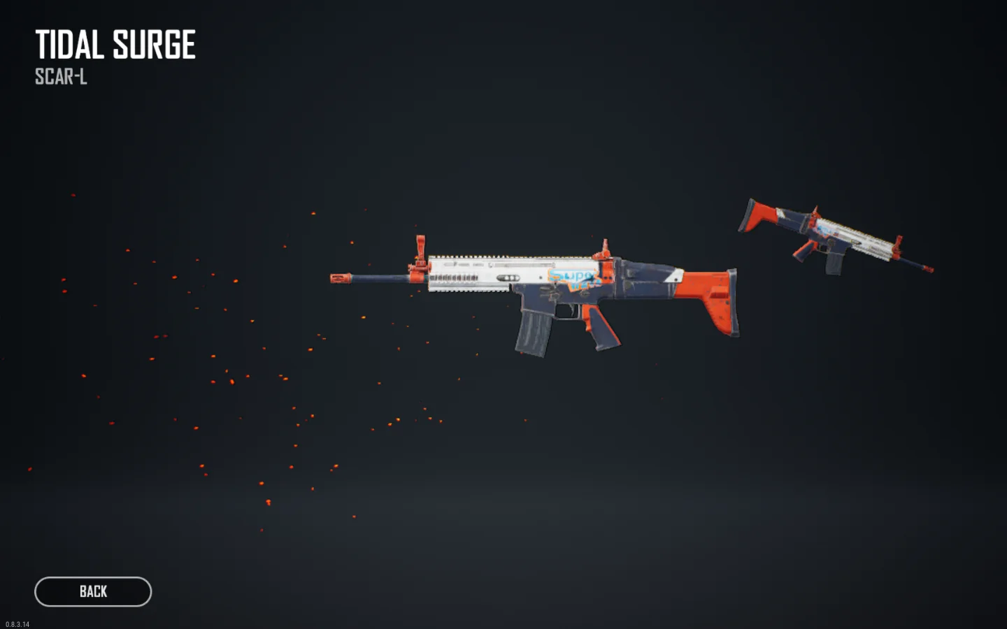 Tidal Surge для SCAR-L (PUBG Lite)