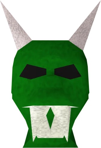 Green Halloween Mask Runescape 3