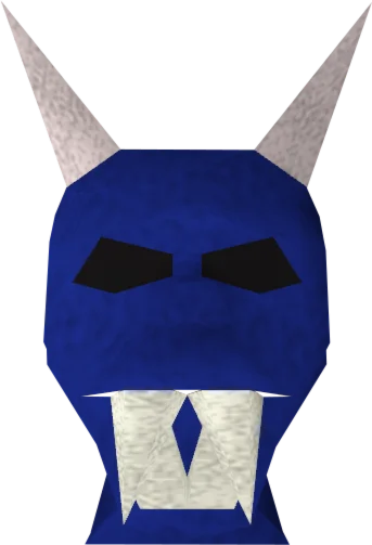 Blue Halloween Mask Runescape 3