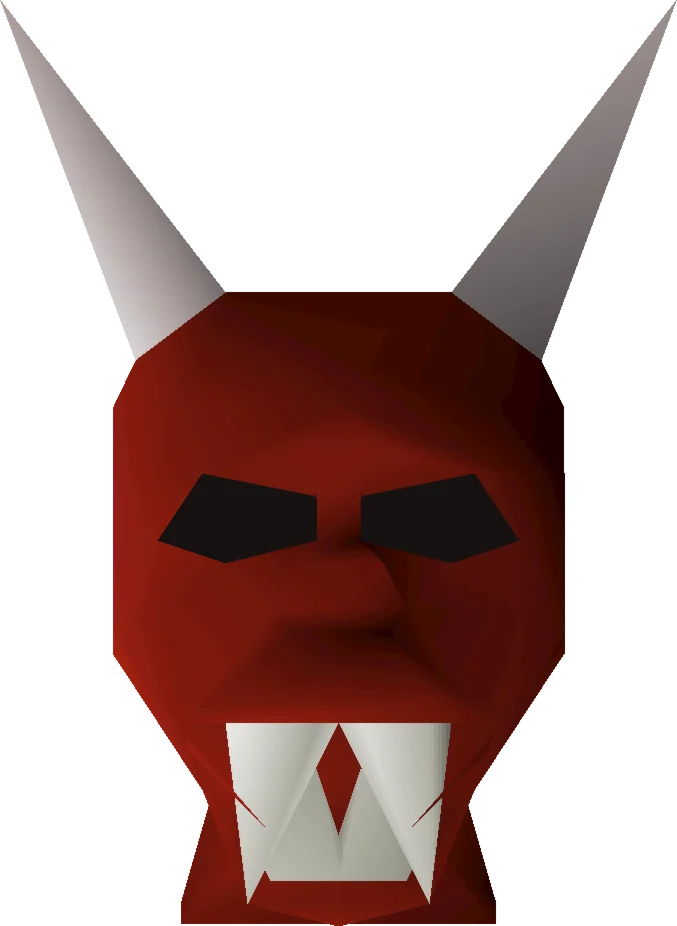 Red Halloween mask Runescape 3