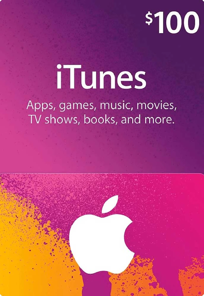 iTUNES GIFT CARD - $100 (USA) 🎵 | DISCOUNTS