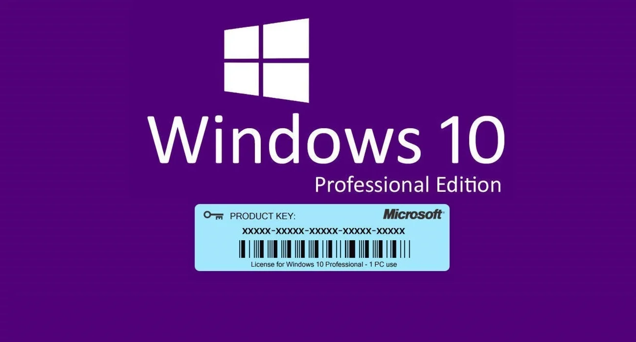 Windows 10 Professiona 32/64 bit key/ключ. Один ПК.