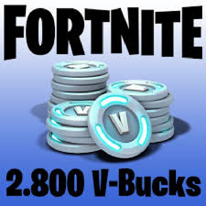 Fortnite 2500+300 V-Bucks for PC and Xbox 🔑TR