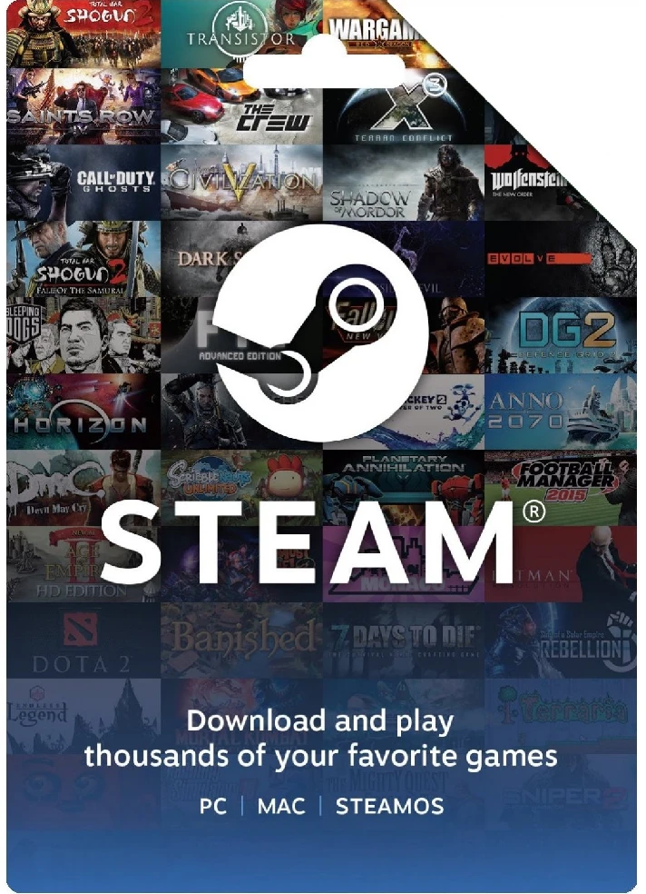 STEAM (payment Card | Wallet ) 80 HKD (10.2 USD) Global