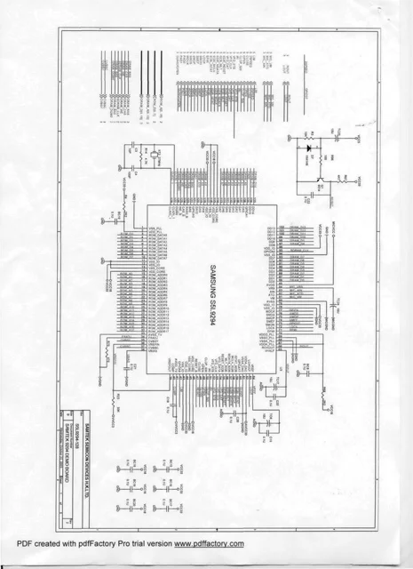 схема музыкального центра Vitek CDR-291MP3