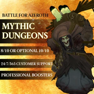 Mythic Dungeons 8/10, 10/10 World of Warcraft (US)