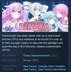 Hyperdimension Neptunia Re;Birth2: Sisters Generation