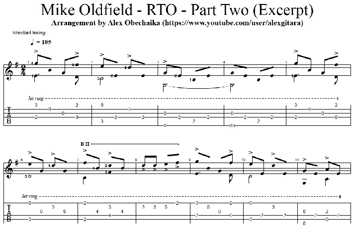 Mike Oldfield - RTO - Part Two (Excerpt)