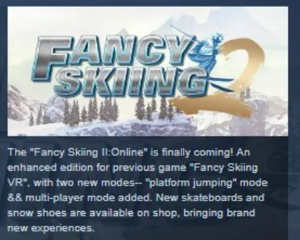 Fancy Skiing 2: Online 💎 STEAM KEY REGION FREE GLOBAL