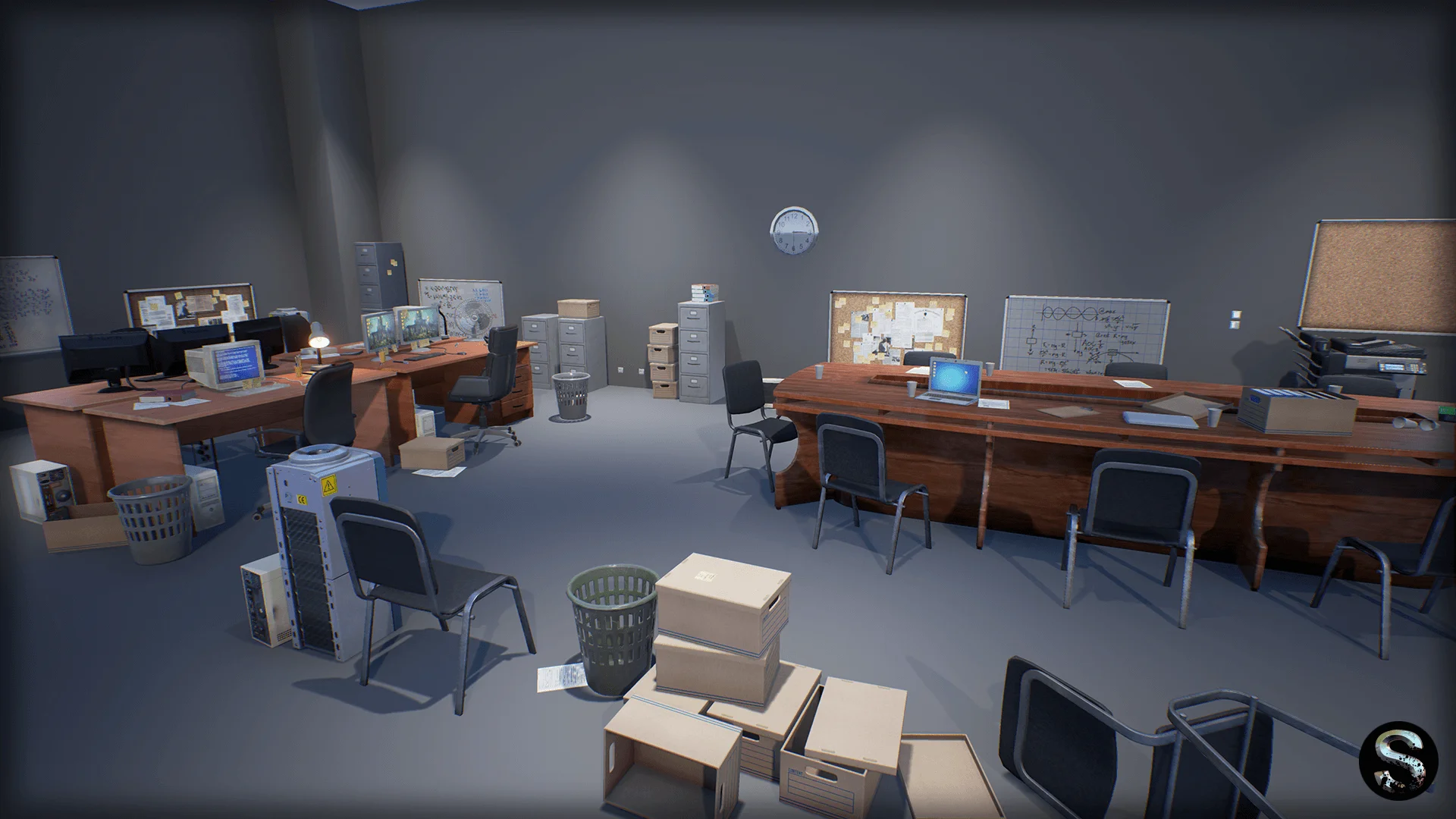 Промышленность реквизит с пакетом обновления 3 офис UE4