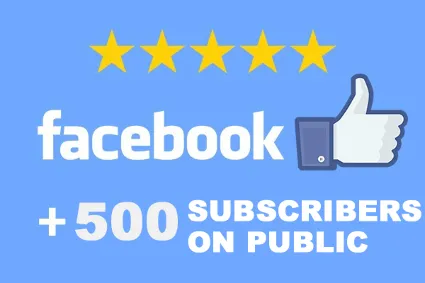 ✅ 👍 500 Подписчиков в паблик FACEBOOK для Бизнеса ⭐
