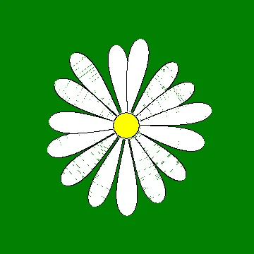 Pascal, нарисовать ромашку и погадать на ней