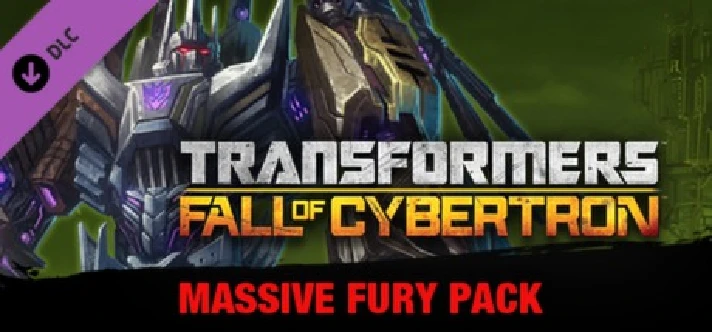 DLC Transformers:Fall of Cybertron DLC3 Masive Fury Pak