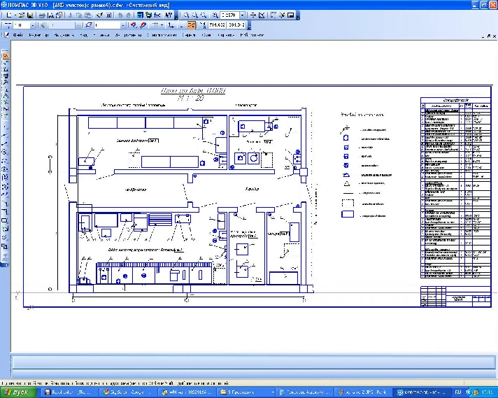 Plans battery section