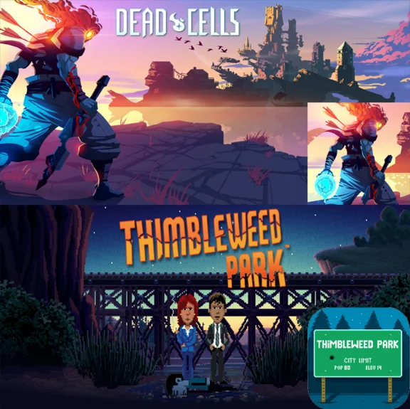 Dead Cells + Thimbleweed Park AppStore iPhone iPad IOS