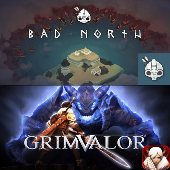 Bad North + Grimvalor AppStore iPhone iPad Apple IOS