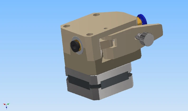 3D model BMG extruder for 3D printer