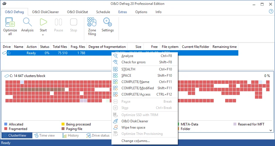 O&amp;O Defrag 22 Professional бессрочная лицензия