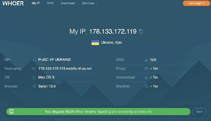 Mobile 4G VPN (OpenVPN -better then proxy) 10 days - UA