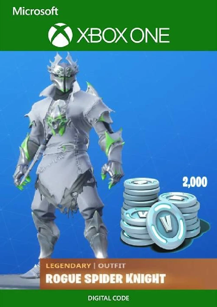 Rogue Spider Knight Outfit + 2000 V-Bucks XBOX (GLOBAL)