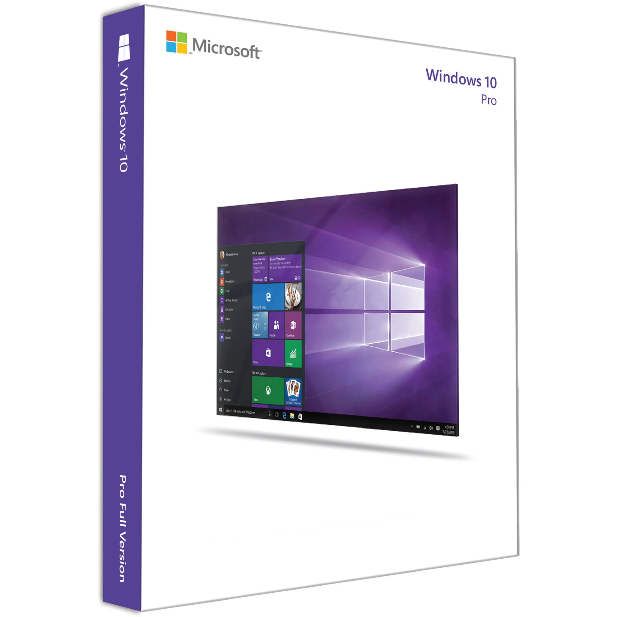 Windows 10 Pro 32/64 Bit 1PC Оригинальная розничная тор