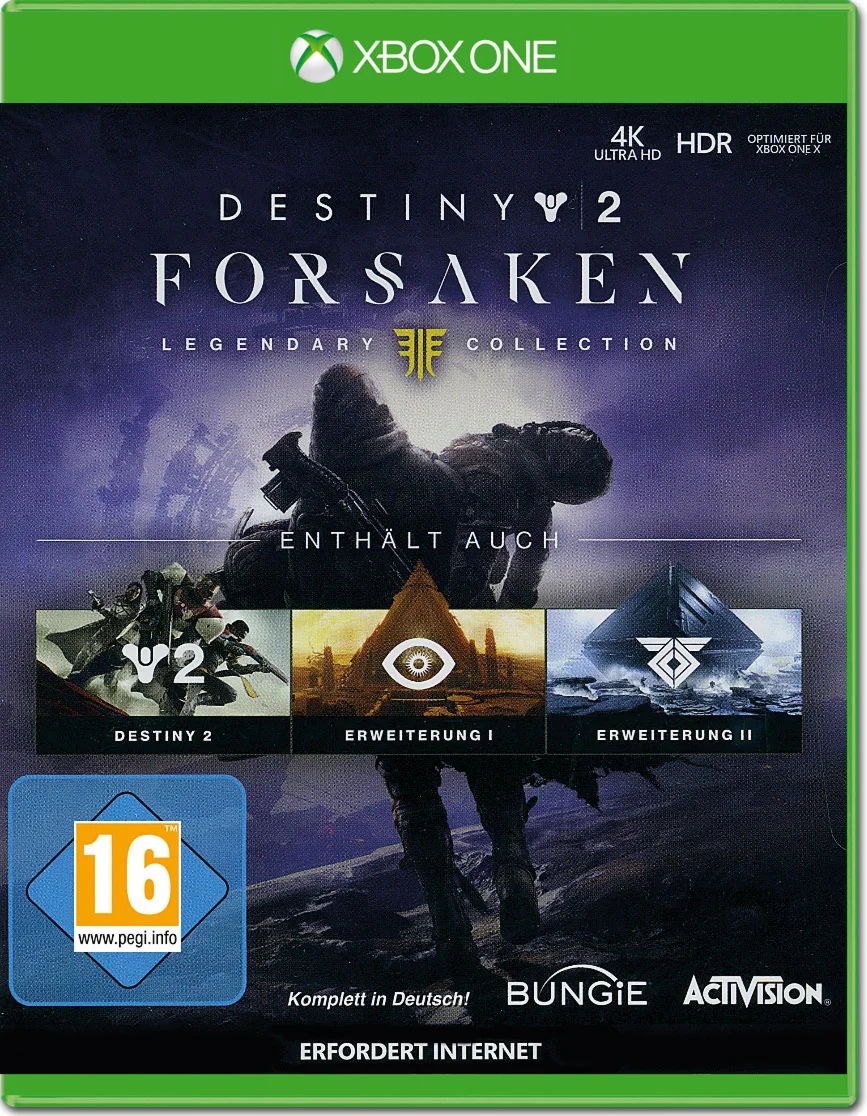 Destiny 2 Forsaken Legendary Collection XBOX на 3 месяц