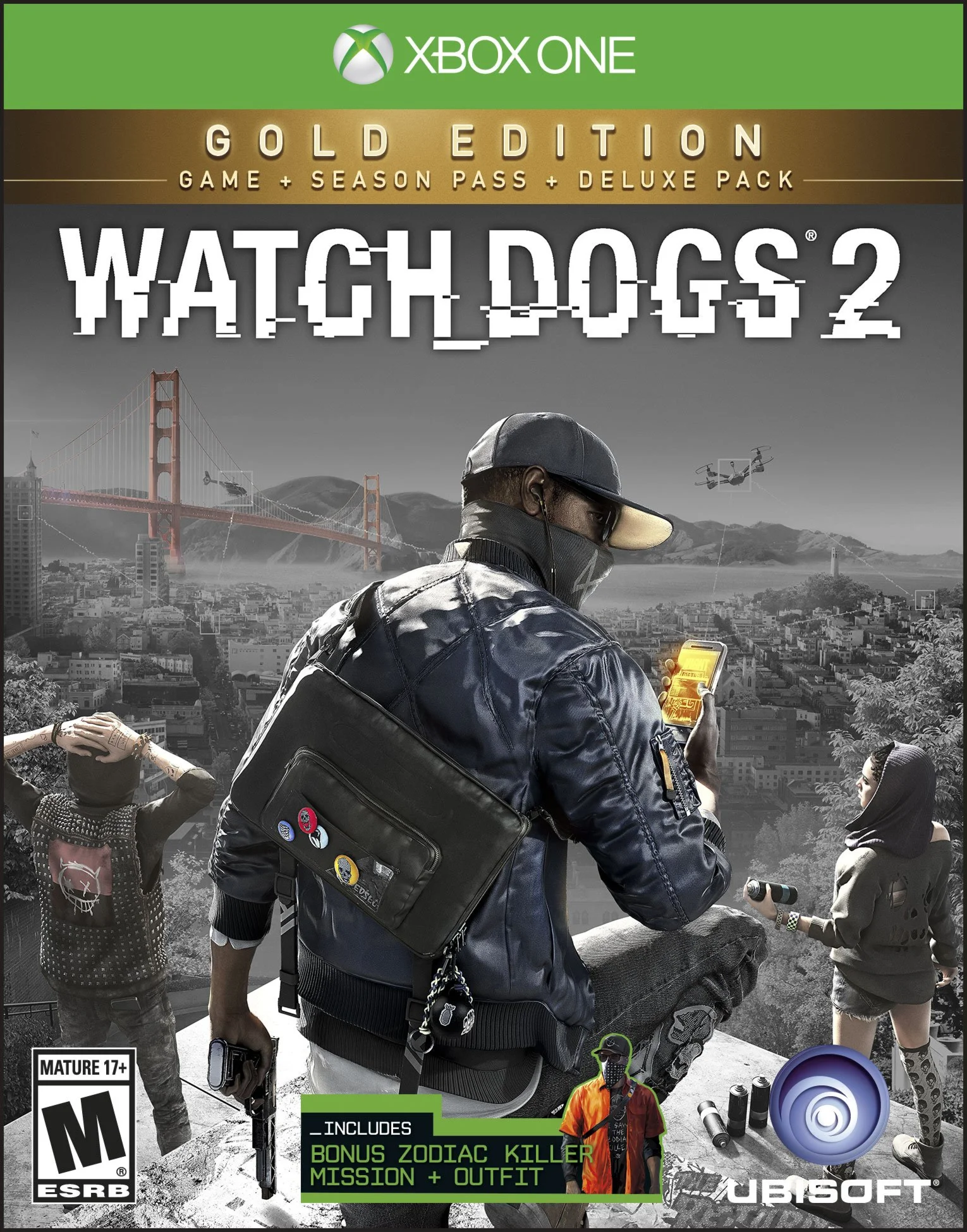 Watch Dogs 2 Gold Edition XBOX ONE аккаунт на 3 месяца