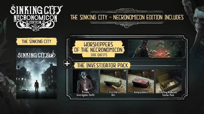 ✅ The Sinking City – Necronomicon Edition XBOX Key 🔑