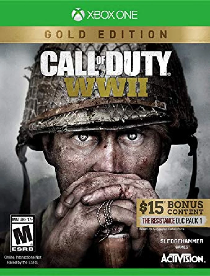 ✅ Call of Duty: WWII - Gold Edition XBOX ONE X|S KEY 🔑