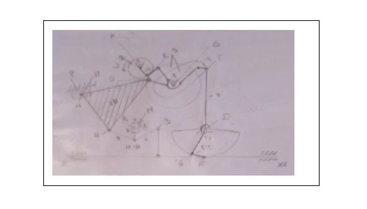Задача по ТММ Кинематическая схема механизма