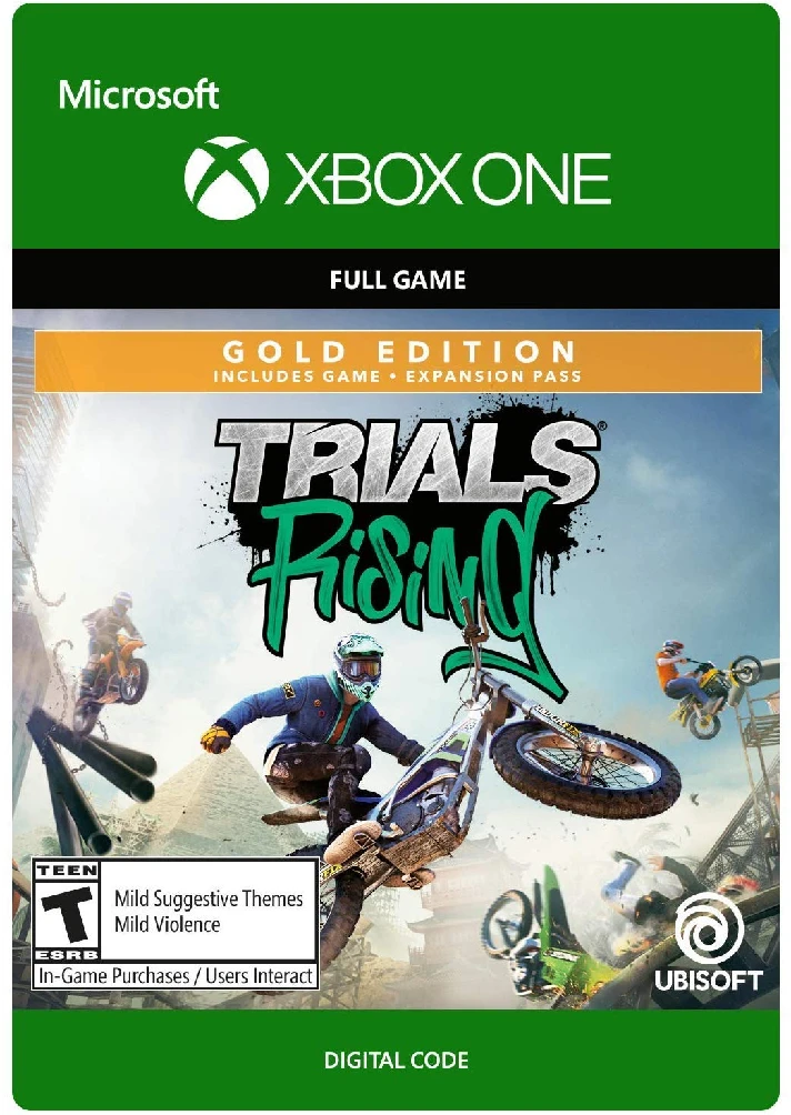 ✅ Trials Rising - Digital Gold Edition XBOX ONE Key 🔑