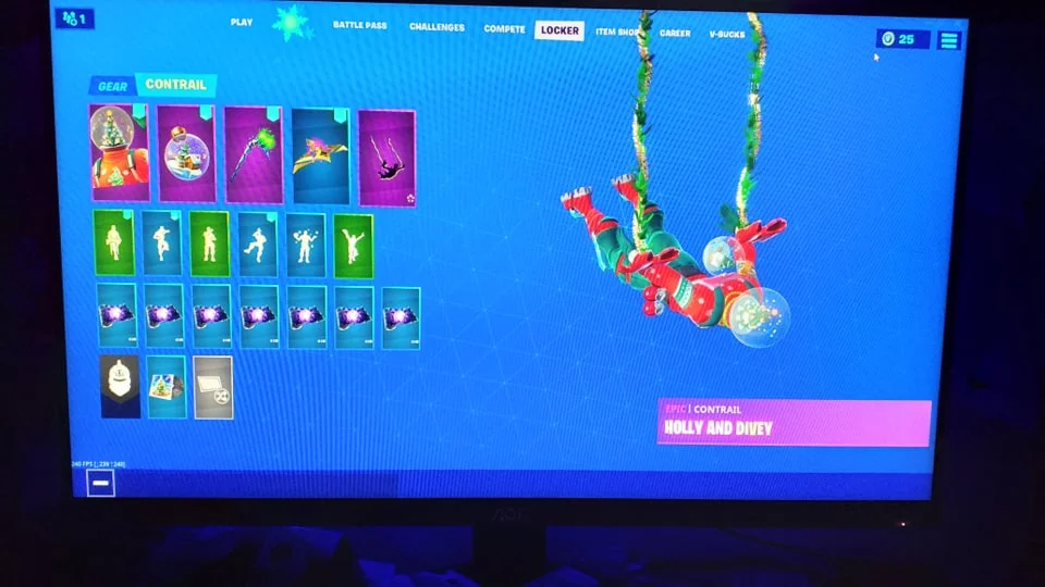 Acount fortnite full acces+mail 92 SKINS MINTY IKONIK