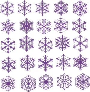 Cnezhinki, patterns vector