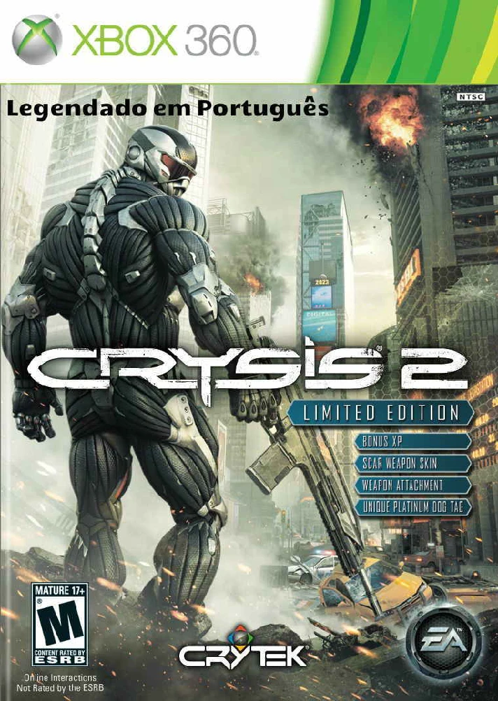 Crysis 1-2-3 ALL PARTS XBOX 360