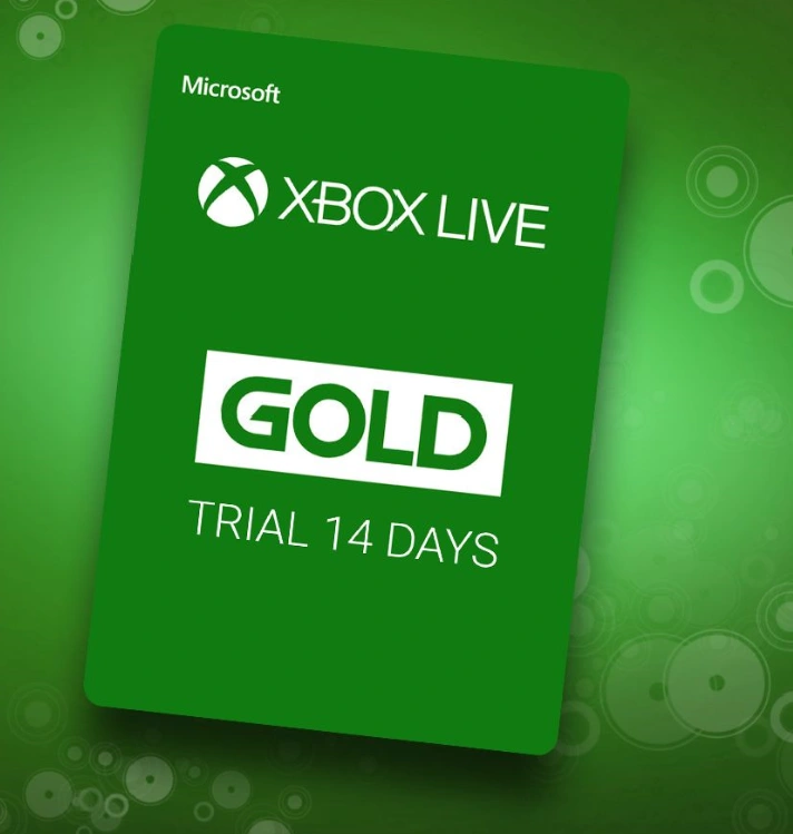 Xbox Live Gold Trial 14 days(Xbox ONE)